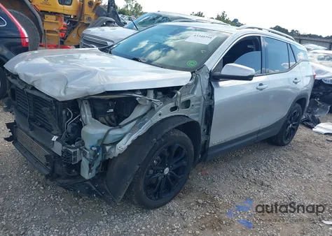 2018 GMC Terrain Slt Diesel z USA, uszkodzony, nr VIN 3GKALWEU7JL162890